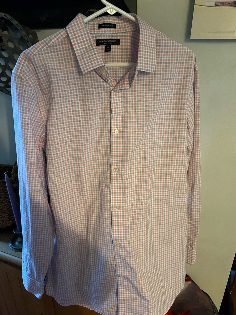 Banana Republic Grant Fit XL long-sleeve button-down shirt